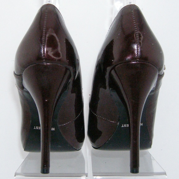 Nine West Exhale purple man made mary jane heel 7M - Picture 4 of 8